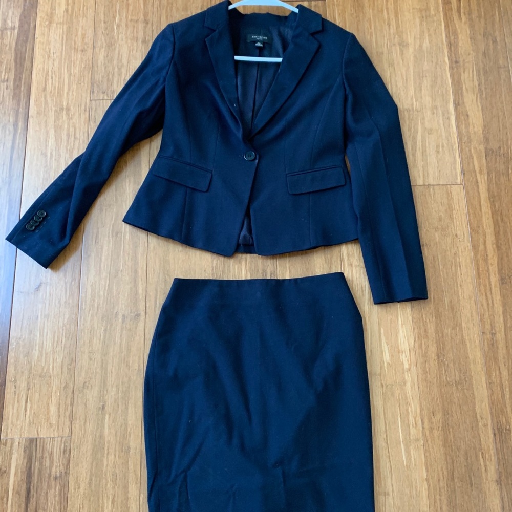 Ann Taylor blazer and skirt set